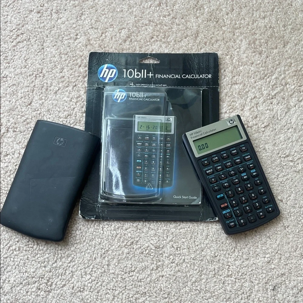HP 10bII+ Financial Calculator